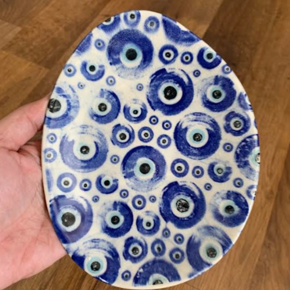 Handmade Evil Eye Dish - Picture 7 of 8